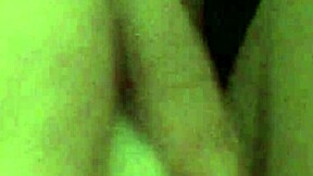 damn, fucking my pierced pussy in crotchless panties with vibrator!