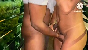 Married woman caught banging in broad daylight on a public street live!