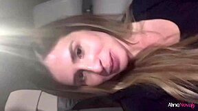 Hey, watch this blonde brazilian suck and ride with pure desire - aline novak
