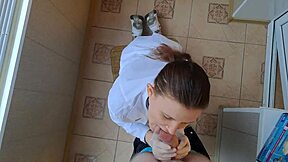 Young Russian doctor slips me a steamy blowjob during my ASMR POV appointment