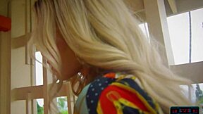 Blonde Milf Model Jessa Rhodes Strips Solo!