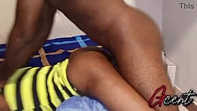sweet intimate moments unfold with my pastor’s daughter in private