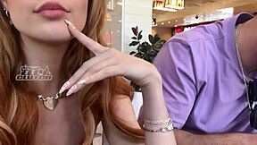 I couldn't believe my date wanted to suck and fuck me right at the mall, then dragged me to her place for more.