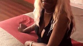 Knight Long Pounds Black Slut Kalifornia Kay's First Scene!
