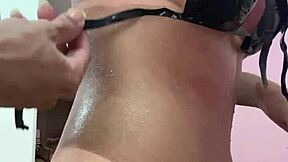 After Tanning, My Machine is Ready, Just Come Over for Crossdressing Fun