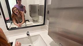 I couldn't believe my date wanted to suck and fuck me right at the mall, then dragged me to her place for more.