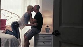 Blonde girlfriend feels intense passion while giving boyfriend deep erotic blowjob and hardcore fucking