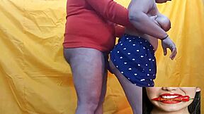 Indian bhabhi demands rough doggystyle anal pounding and pussy licking in hardcore village session.