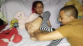 Helping a sexy milf by fisting deep inside her wet pussy