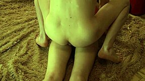 hot anal sex with petite 18+ girl on the carpet