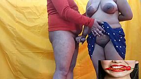 Indian bhabhi demands rough doggystyle anal pounding and pussy licking in hardcore village session.