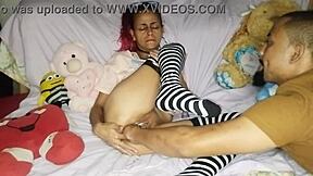 Helping a sexy milf by fisting deep inside her wet pussy