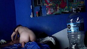 Amateur Mexican Babysitter Kisses And Spits While Panties Get Sniffed By Husband's Friend