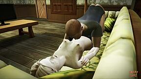 Madrasta Com Sono Enteado Com Tesão - Ep 1 - Happy Sims. Horny Russian Mother-In-Law And Stepson In Homemade Amateur Action.