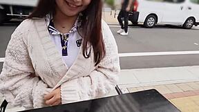 Explosive Japanese Babe with Massive Tits Dumps Boyfriend for Raw Sex and Creampie Action!