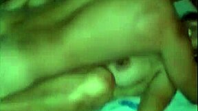 Two young guys take turns fucking Karina in threesome