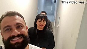 Aventuras Do Casal Mattos Features Amateur Couple in Doggystyle Fucking and Handjob Action. They Pause to Add Condom in Swingers Orgy Backstage Quickie.