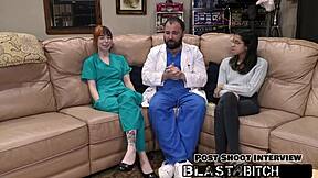 Why Does Ditria Rose Let Doctor Creampie Her in POV?