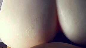 i pounded that tight oiled ass in doggy style creampie on the bed