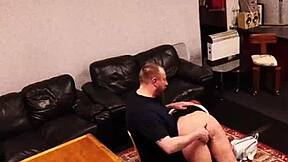 British Redhead Caught on Office Security Cam at Work