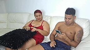latina neighbor hints at craving my big cock with deep sloppy sucks