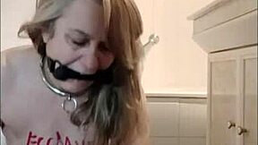 Subtle Hints Of French Maid's Outdoor Bondage And Humiliation In Public