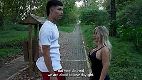 Colombian Blonde With Big Tits And Ass Gets Fucked By Stranger In Public Pov Session