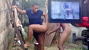 i love this hot outdoor sex tour in africa with hardcore action and big black cock pounding