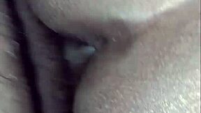 Amateur couple films first time anal creampie in doggystyle with gaping closeups and wet pussy