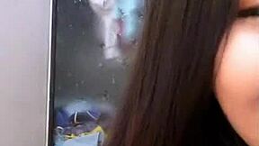 Gogo live show with a hot Asian girl